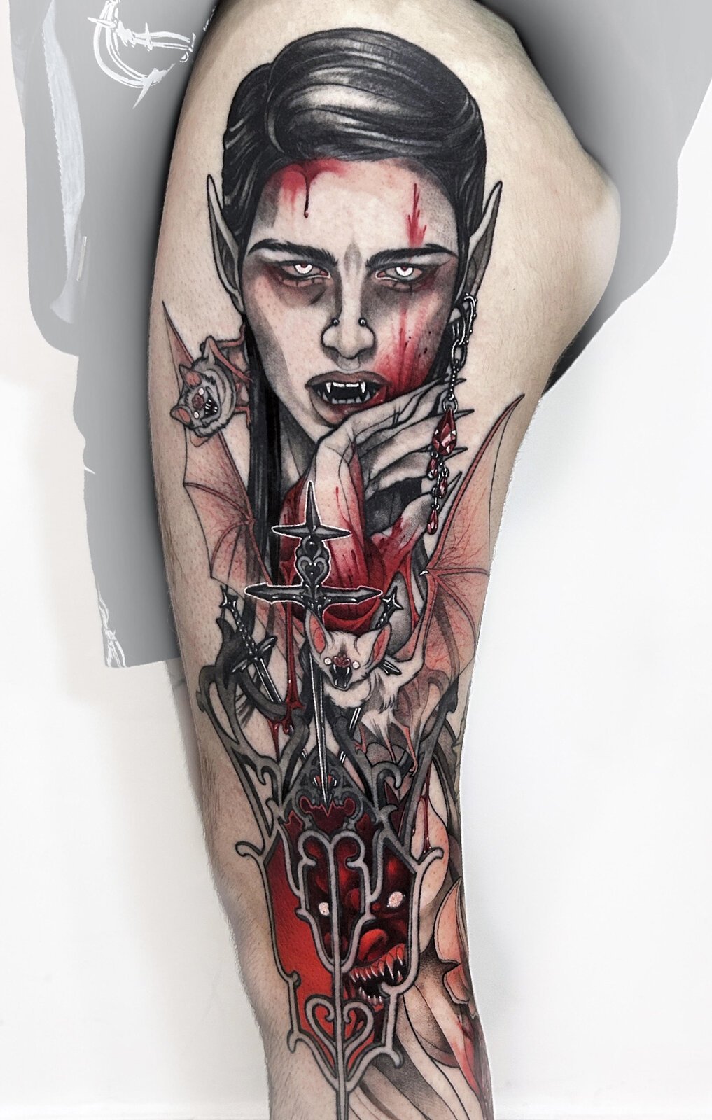Tatuaje de Alba Kurogosu